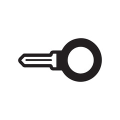 Key lock black icon security protection background design.