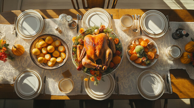 Embracing Togetherness and Tradition with a Family-Style Table Setting for National Sunday Supper Month