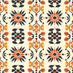 retro seamless pattern