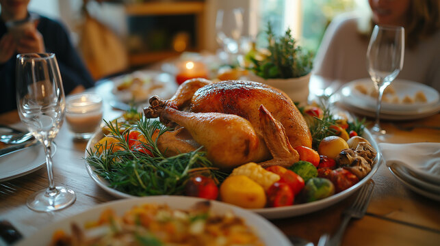 Embracing Tradition and Family Meals with a Family-Style Table for National Sunday Supper Month - Powered by Adobe