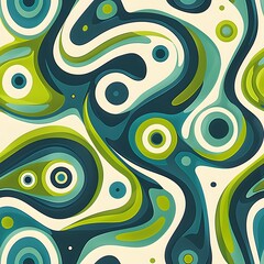 Fototapeta premium retro seamless pattern