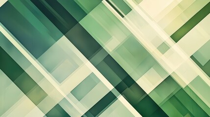 Geometric Green Patterns Wallpaper