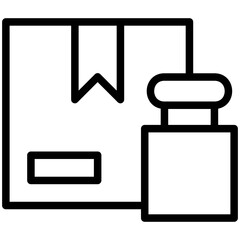 Parcel Weight Icon
