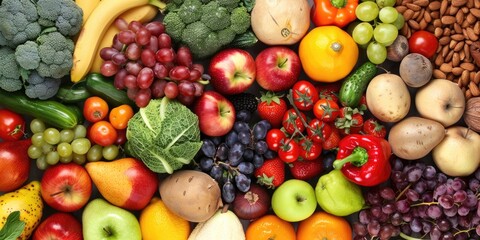 Consuming a diverse range of healthy foods such as fruits vegetables nuts seeds and lean protein can promote your overall well being