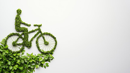 Obraz premium June 3 World Bicycle Day Celebrating with International Theme and Bicycle Imagery