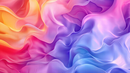 Obraz premium A creative abstract background with fluid shapes and vibrant colors blending seamlessly, creating a dynamic and visually stimulating composition --ar 16:9 --q 2