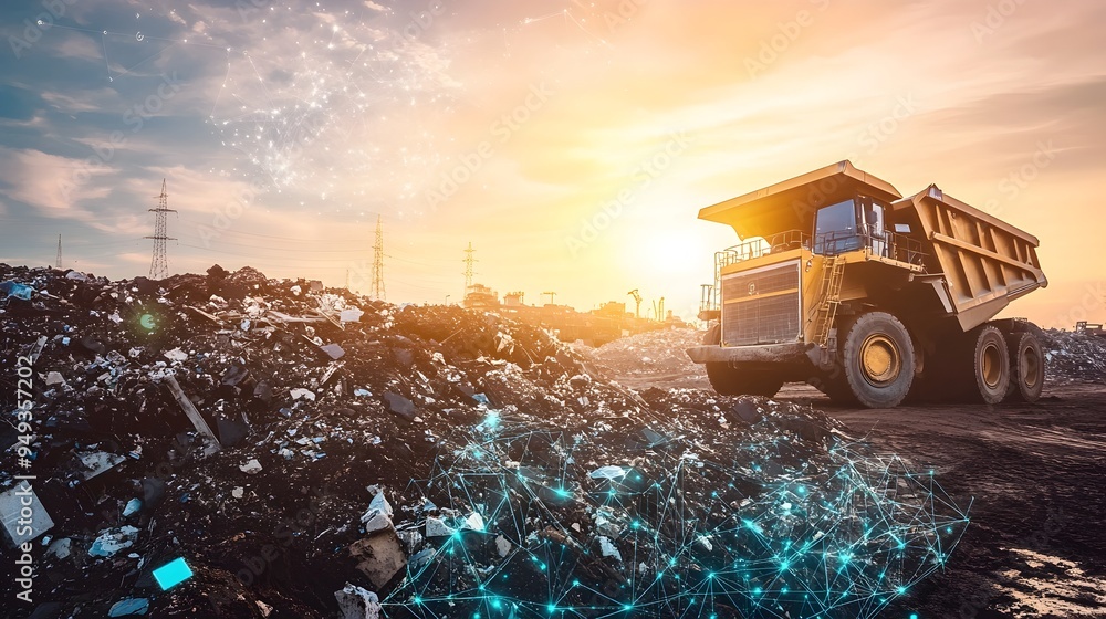 Poster advanced iot system leveraging digital technologies to enhance waste management and resource optimiz