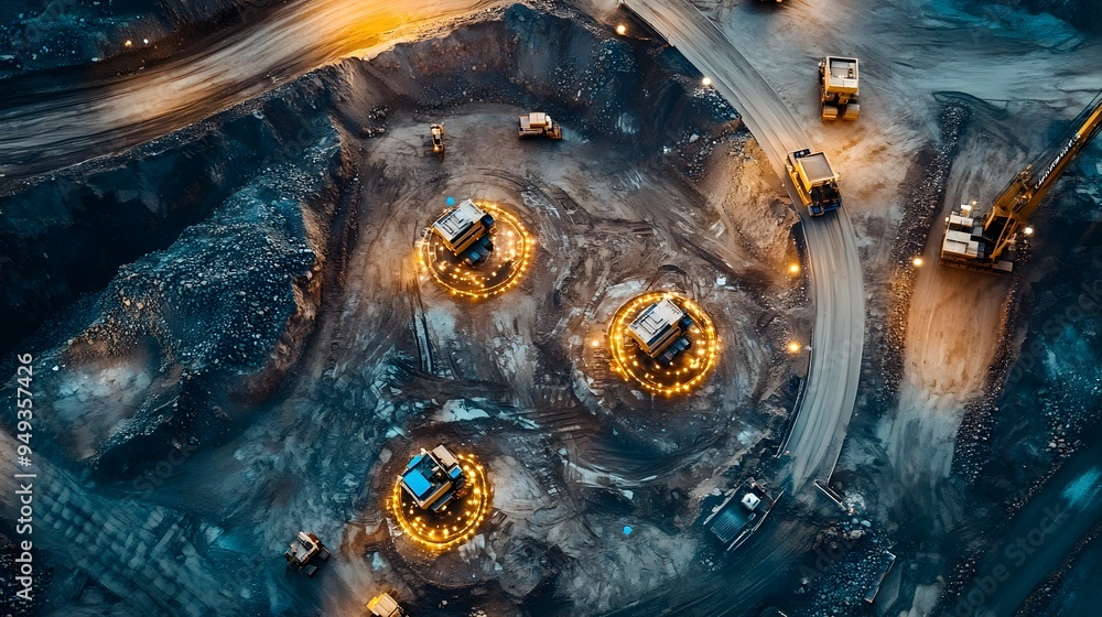 Poster iot sensors monitoring and optimizing automated mining for enhanced safety and efficiency