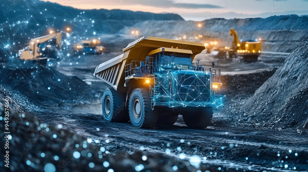 Poster ensuring automated mining safety and efficiency through comprehensive iot sensor monitoring and data
