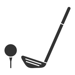 Golf Icon Filled Style