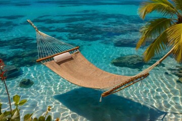 Obraz premium pool in the island