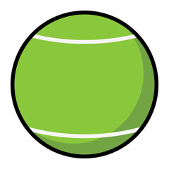 Tennis Ball Illustration