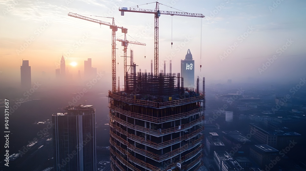 Poster monitoring wind loads on tall buildings during construction using iot enabled sensors and analytics 