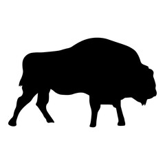 Bison Silhouette