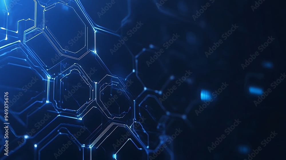 Aufkleber unveiling the depths of digital technology with intricate circuit patterns