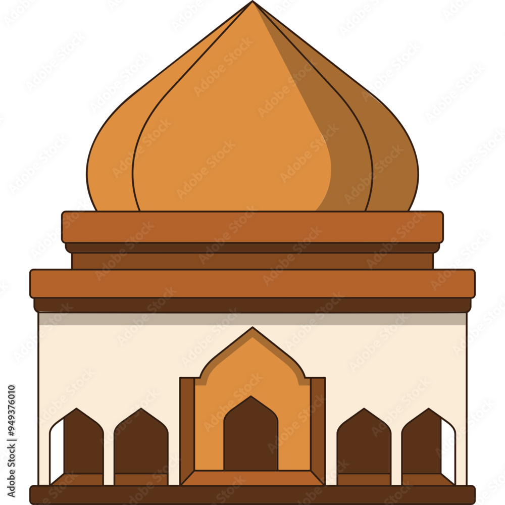 Canvas Prints Islamic Mosque Sticker