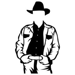 Cowboy  SVG