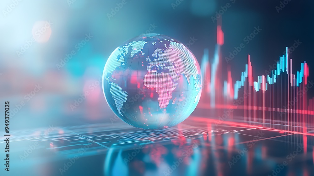 Poster exploring the digital globe in a data driven world