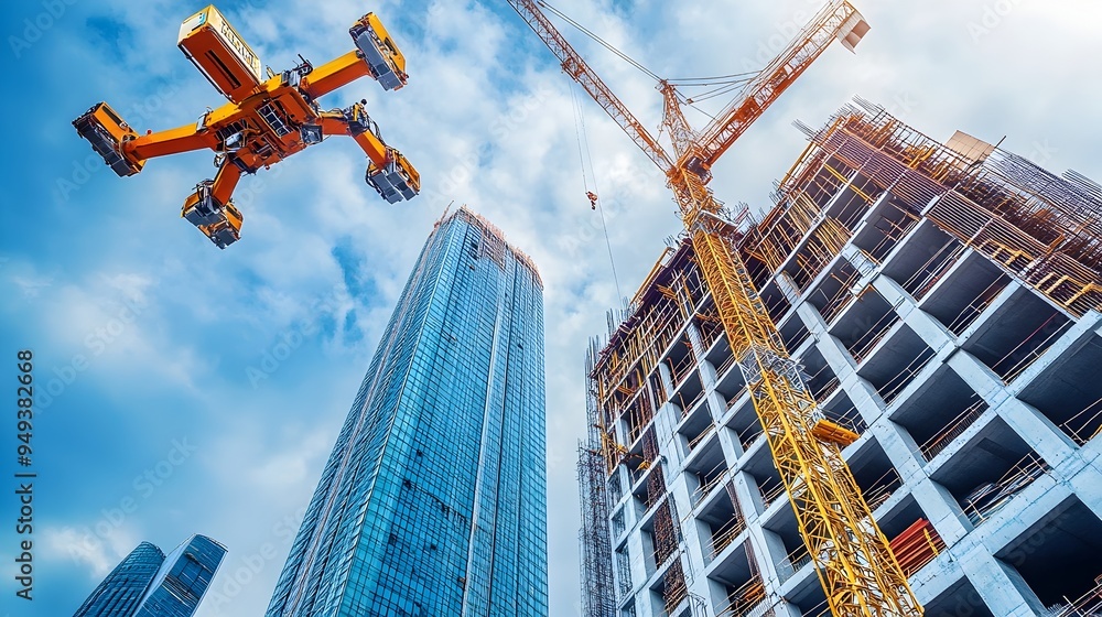Poster harnessing iot technology to streamline material delivery and inventory management at a skyscraper c