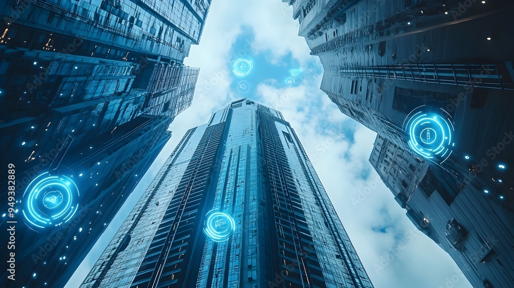 Poster iot powered devices monitoring the curing process of concrete in a tall building for real time data 