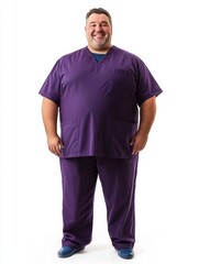 Fototapeta premium Free photo white background medical assistant nurse