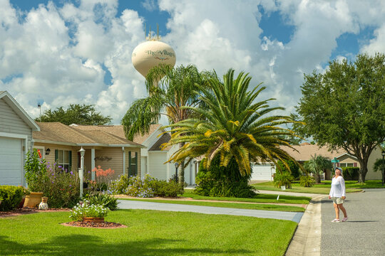 The Villages residential community Florida state.