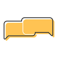 Speech Bubble perfect for adding to your designs, such as adding text, blank space for writing, and conversation