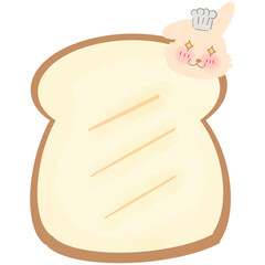 Cartoon bread
