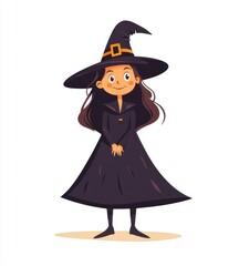 Halloween characters white background