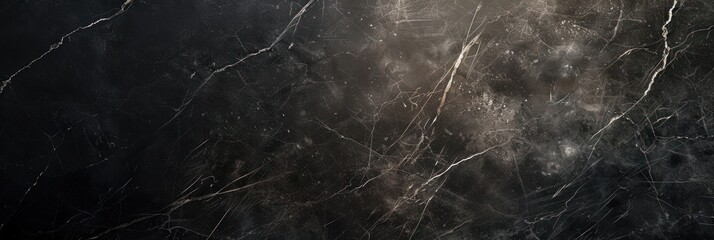 Black Marbel Background with a Subtle Texture and Soft Pale