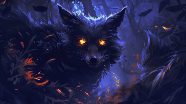 Shape-shifting trickster fox