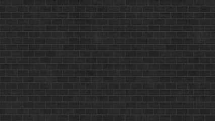 Fototapeta premium Brick wall texture natural black background