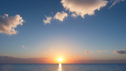 Obraz premium 夕焼けの風景