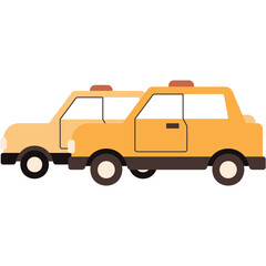 Taxi Rank Illustration