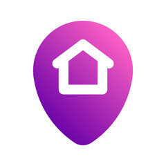address gradient icon