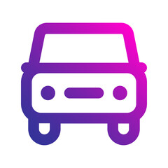 car gradient icon
