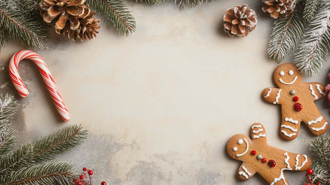 christmas frame back ground, free space at center