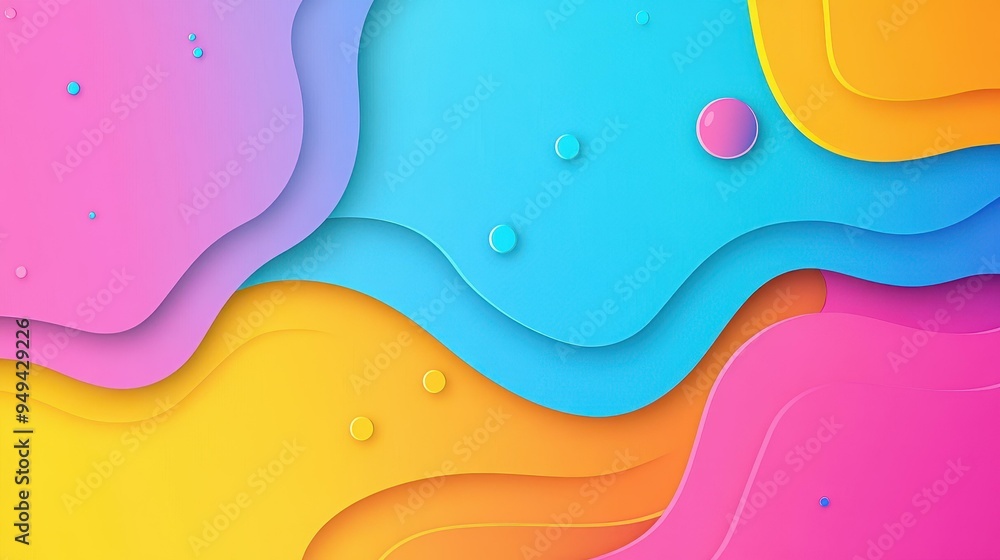 Poster a captivating blend of gradient and grain, this abstract background features vibrant textures in a m