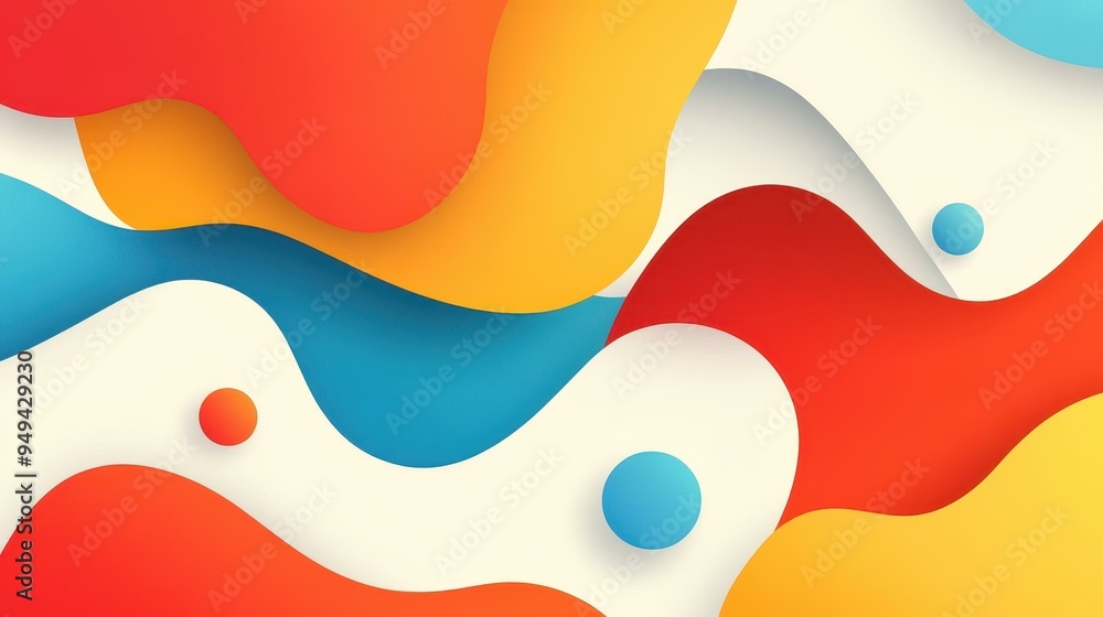 Poster a captivating blend of gradient and grain, this abstract background features vibrant textures in a m