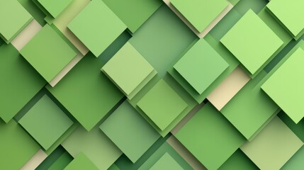 A vibrant green abstract background featuring squares, perfect for adding a fresh touch to any modern design project.