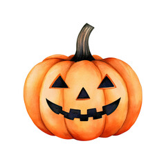 Halloween watercolor clipart