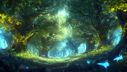 Obraz premium Enchanted Forrest 2