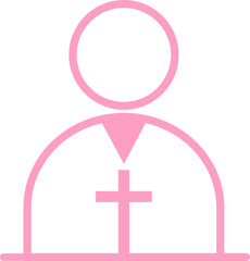 llustration vector icons about religion