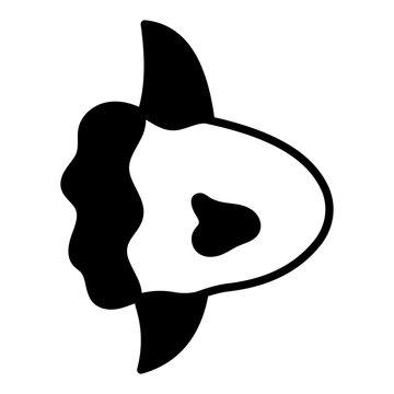 recommend clip art: Sunfish Solid Black