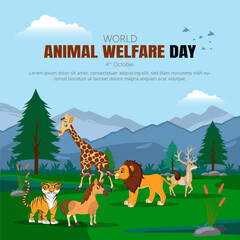 World Animal Welfare Day is an annual global observance dedicated to raising awareness about the well-being and rights of animals.