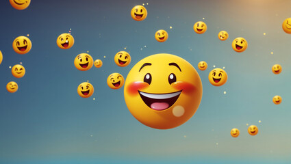 smiley faces emojy