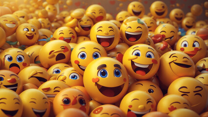 smiley faces emojy