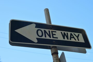 Fototapeta premium ONE WAY