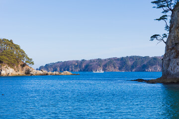 日本の風景　岩手県宮古市　浄土ヶ浜　