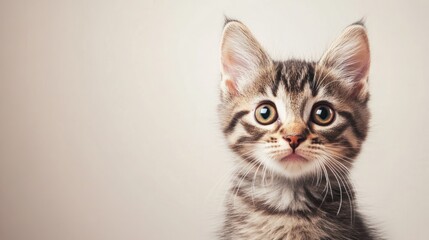 portrait of a cat,Cute little cat